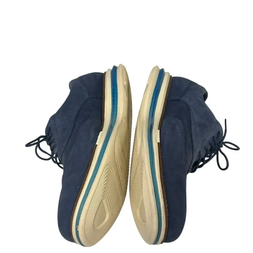Cole Haan Original Grand Cloudfeel Energy Wingtip Oxfords Marine Blue and Ivory